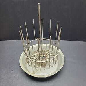 Sunbeam Carousel Rotisserie Broiler Replacement Basket Spit And Drip Pan Part